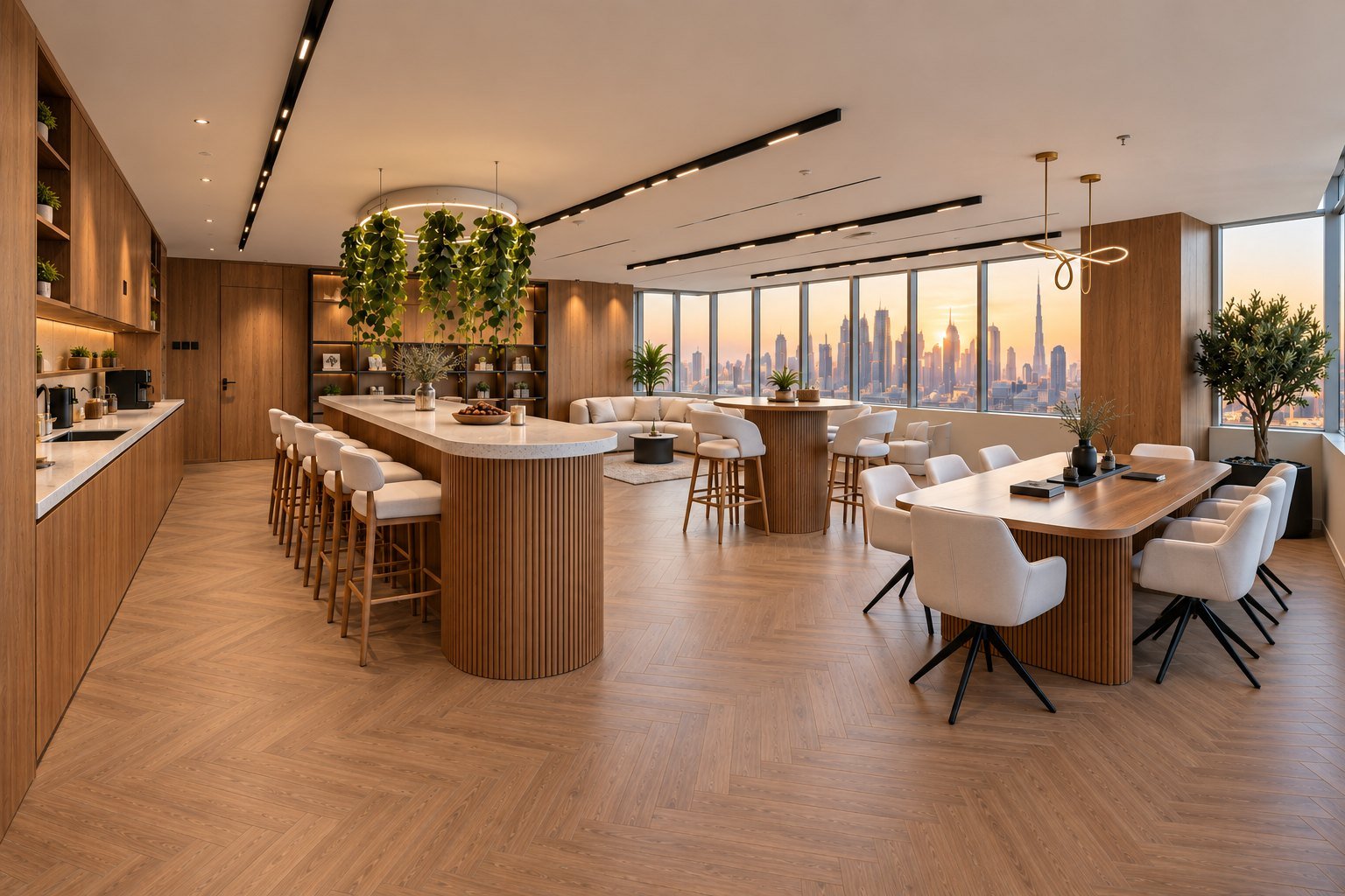 AD Tyres commercial fit-out in Platinum Tower, JLT — photo 2