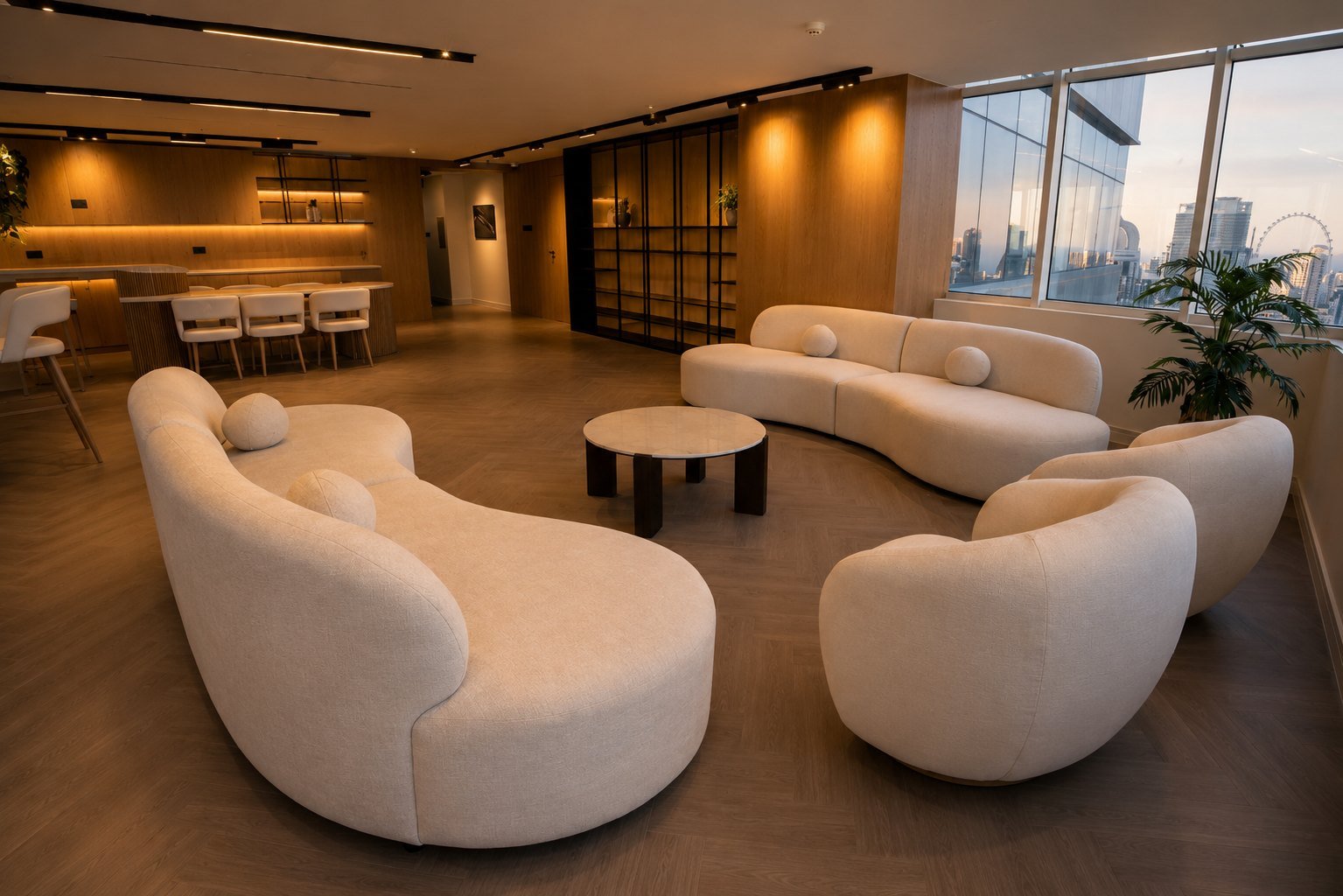 AD Tyres commercial fit-out in Platinum Tower, JLT — photo 6