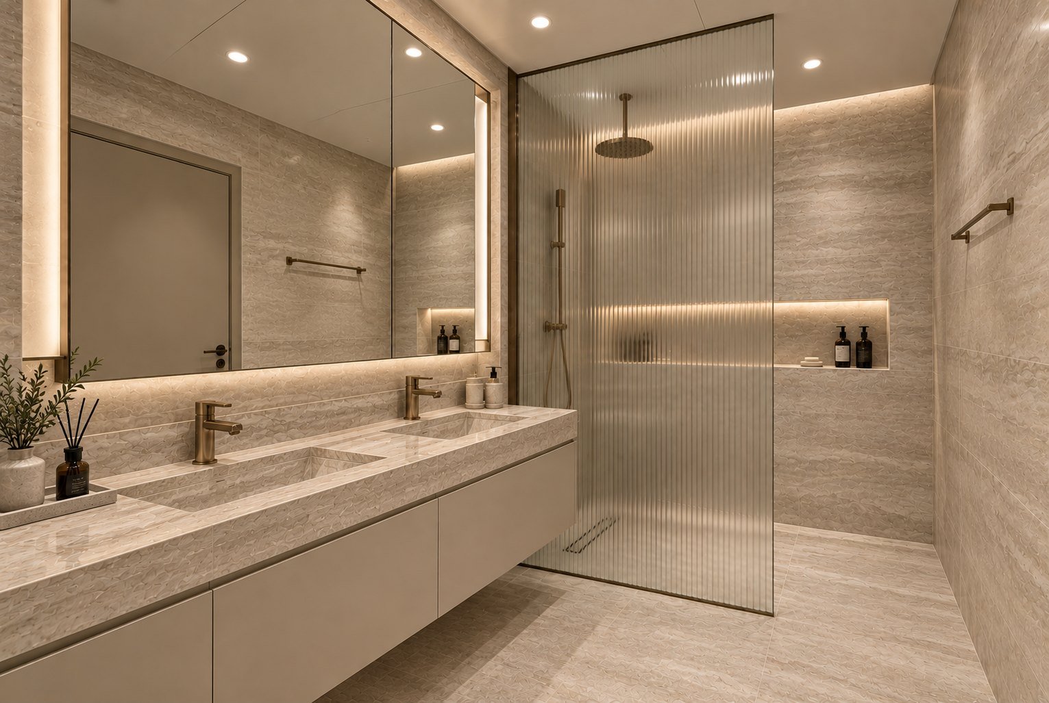 Finished 2-bedroom apartment at Dubai Creek Harbour, Dubai, after handover — photo 3