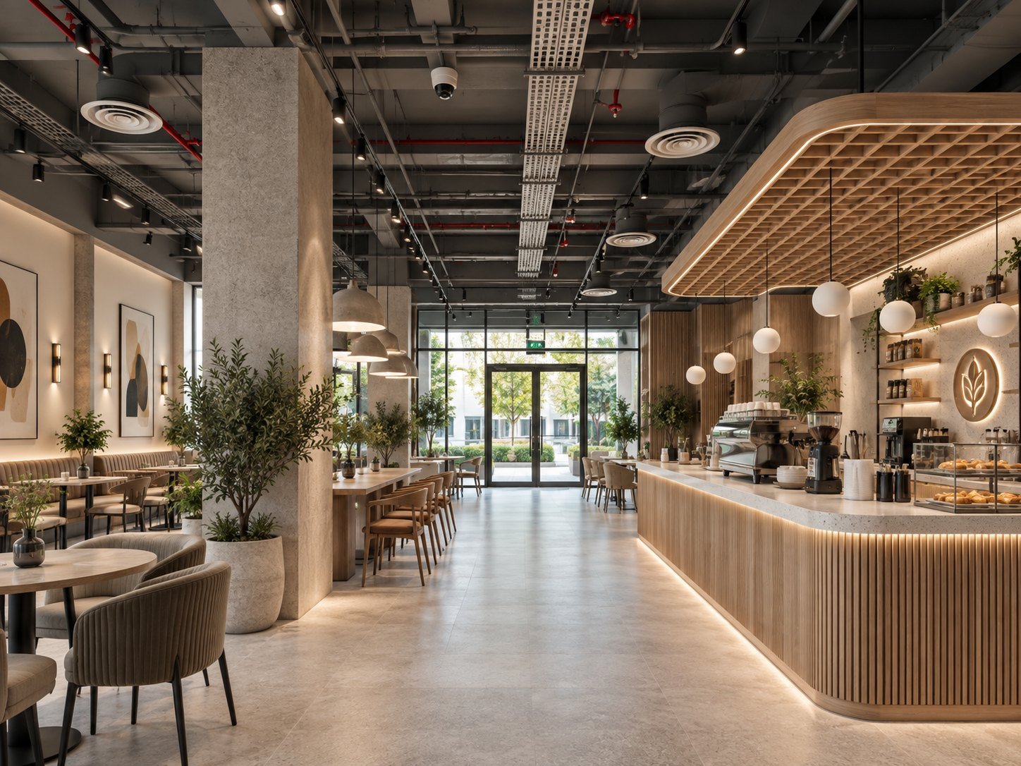 Kew Bakehouse Cafe interior — bakery counter and seating
