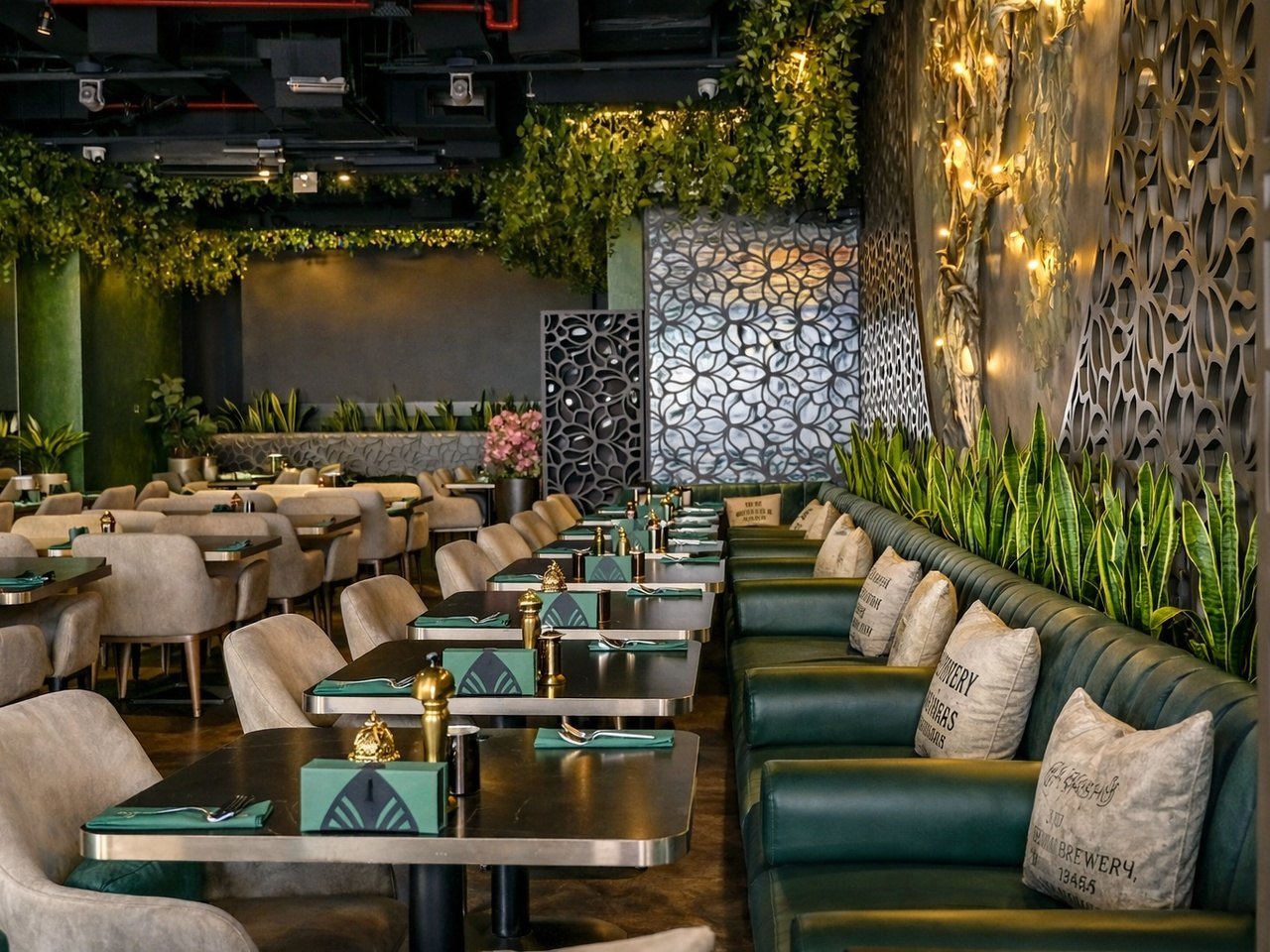 Gashisha restaurant fit-out on Sheikh Zayed Road, Dubai — photo 3
