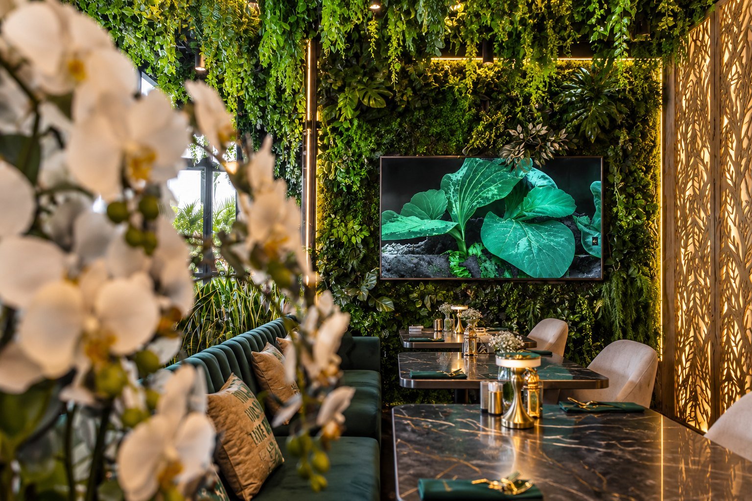 Gashisha restaurant fit-out on Sheikh Zayed Road, Dubai — photo 7