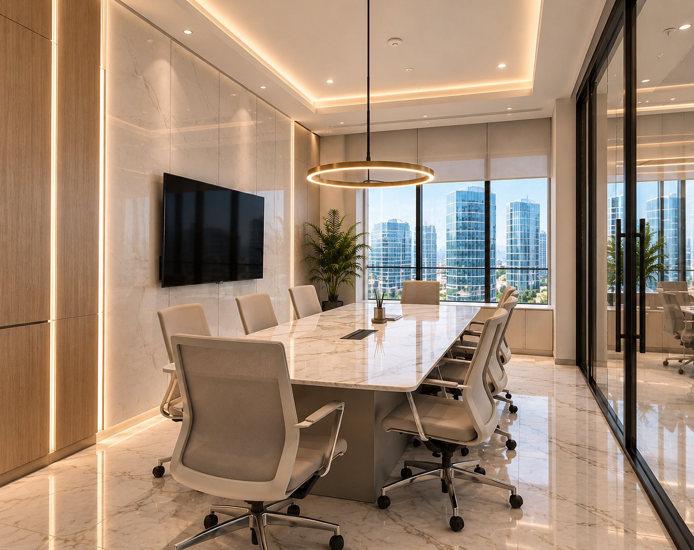 Office fit-out in Jumeirah Lake Towers, Dubai — photo 1