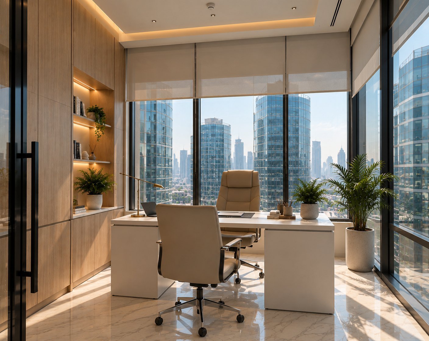 Office fit-out in Jumeirah Lake Towers, Dubai — photo 2