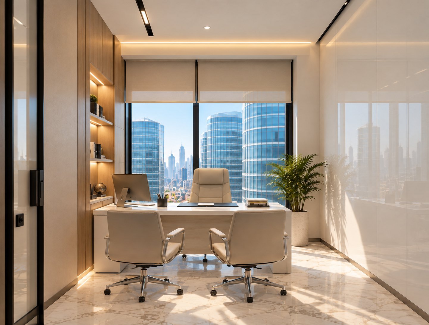 Office fit-out in Jumeirah Lake Towers, Dubai — photo 3