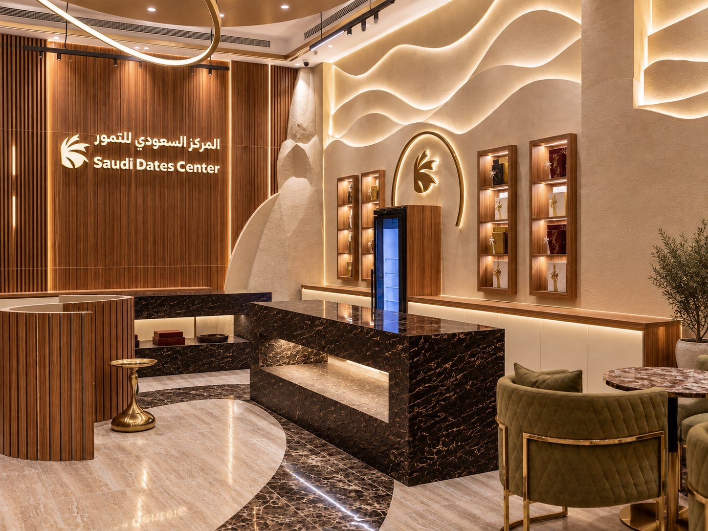 Saudi Dates Center retail fit-out at Dubai Hills Mall — photo 1