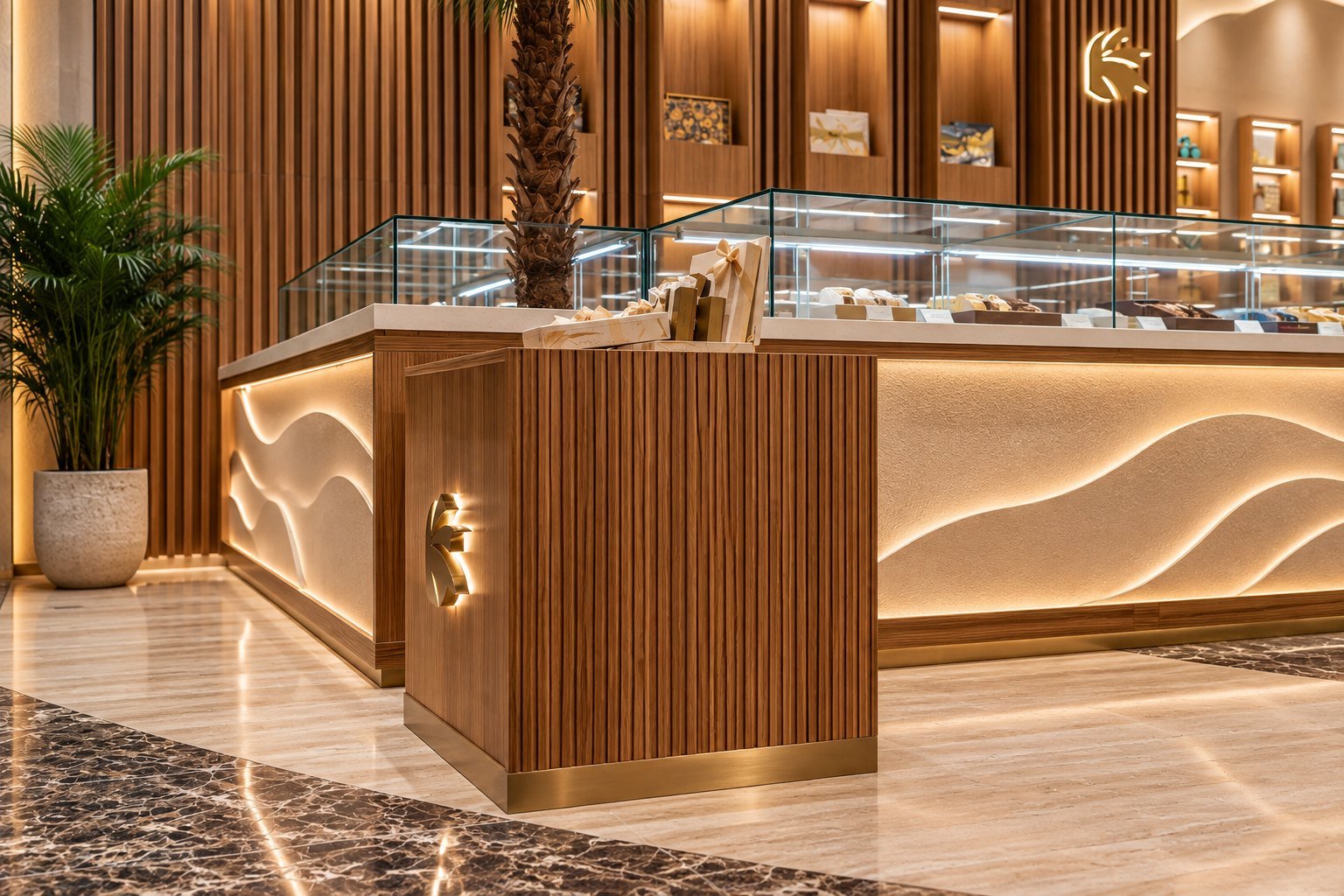 Saudi Dates Center retail fit-out at Dubai Hills Mall — photo 4