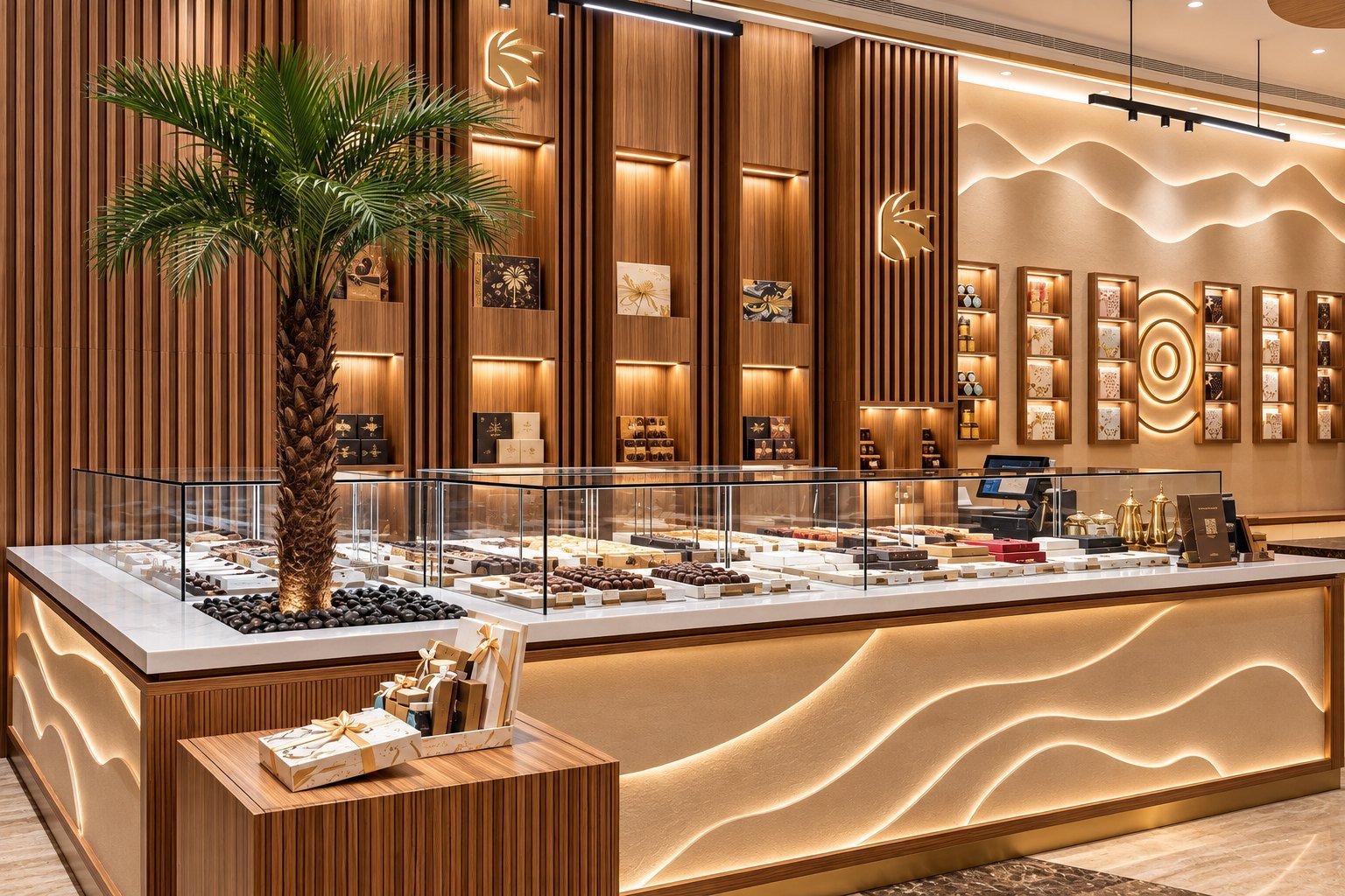 Saudi Dates Center retail fit-out at Dubai Hills Mall — photo 5