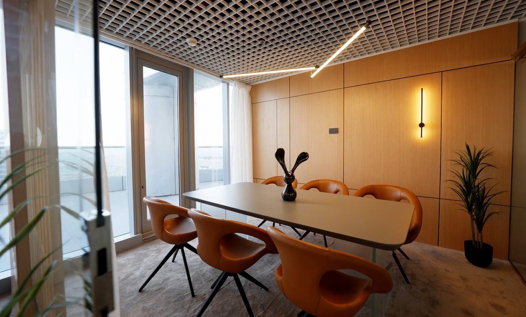 Solvu Solutions office fit-out in Platinum Tower, JLT