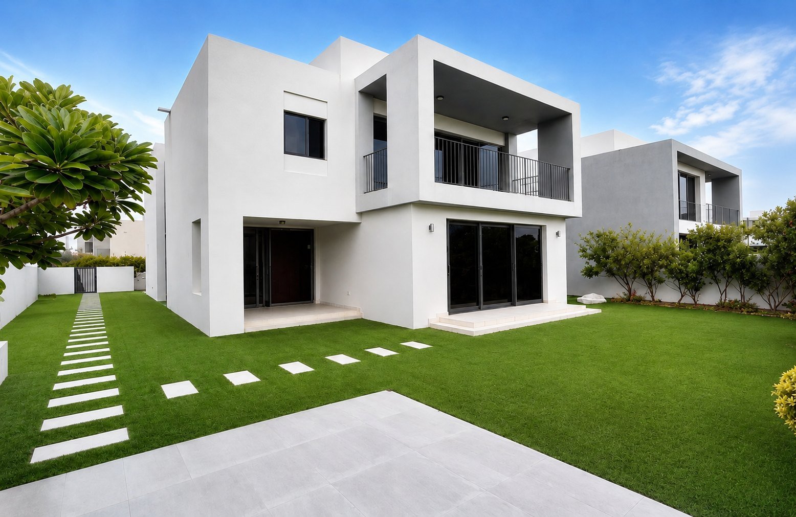 4-Bedroom Townhouse, Dubai Hills before works, at shell