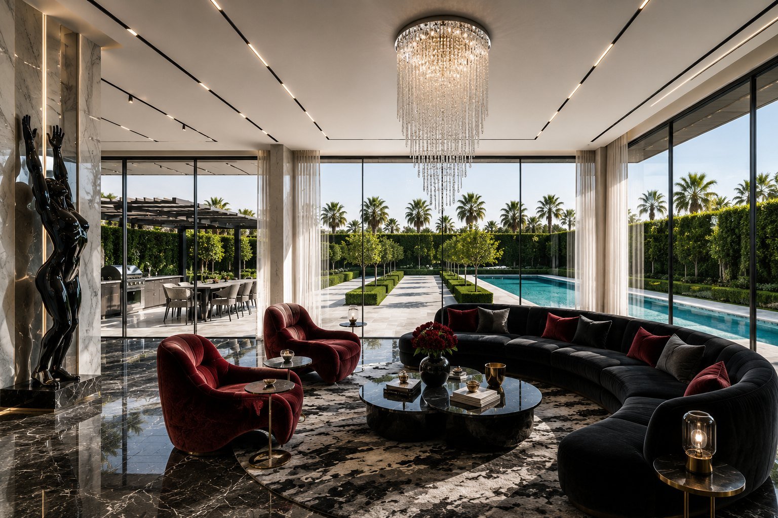 Finished 7-bedroom villa on Palm Jumeirah, Dubai, after handover — photo 1