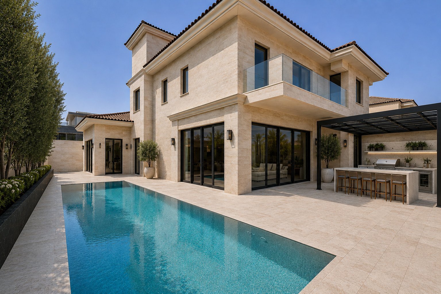 5-Bedroom Villa, Palm Jumeirah after fit-out