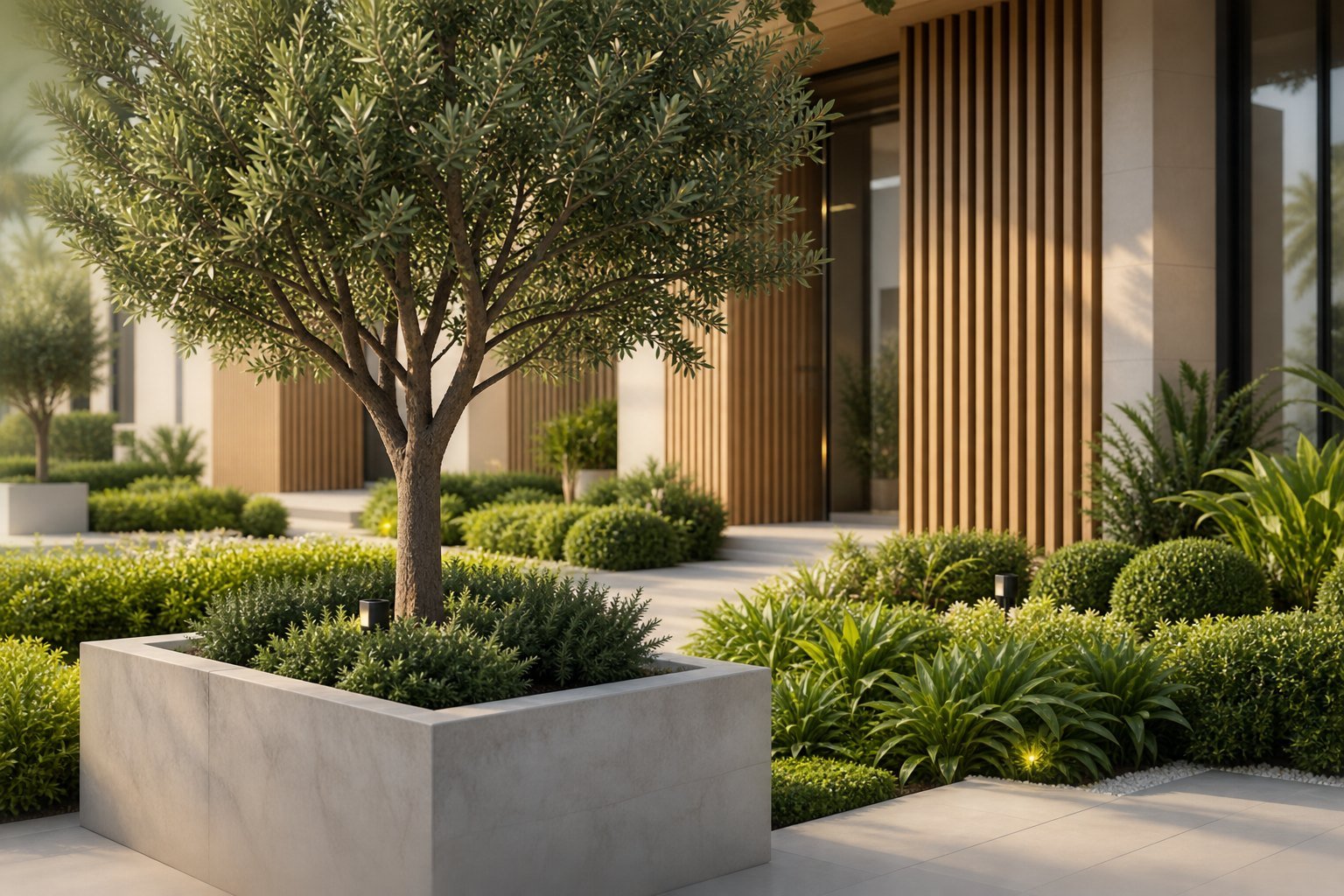 Landscaping stage